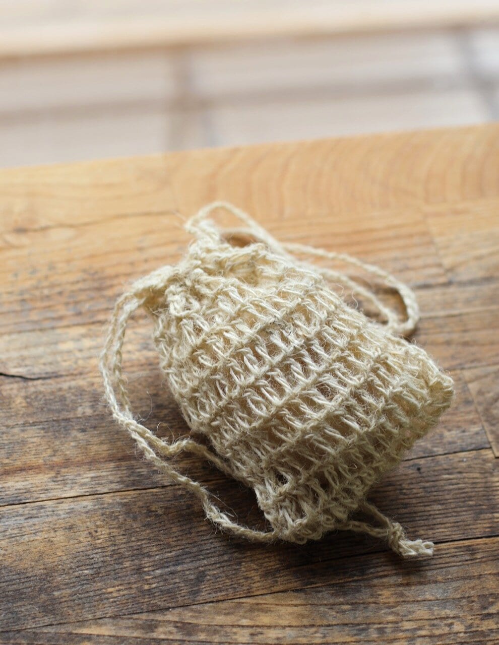 Soap Bag Tekla - jute, off-white