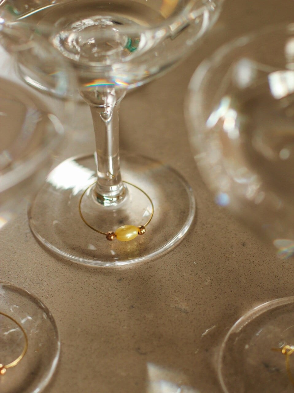 Wine Glass Charms Emmy S/6