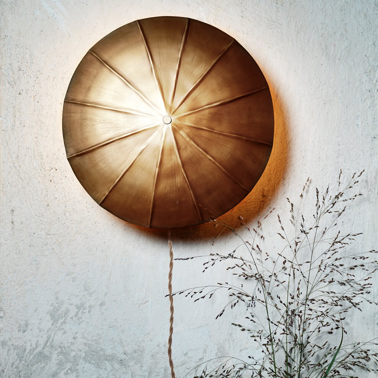 Wall Lamp Edgar Antique Brass