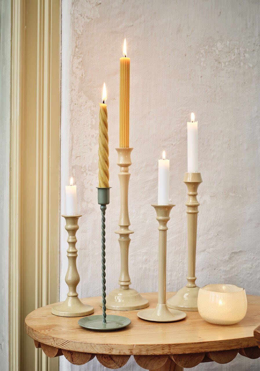 Candle Holder Estelle Green Low