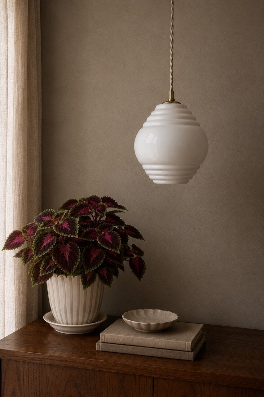 Pendant Lamp Ada Opal  - Beige