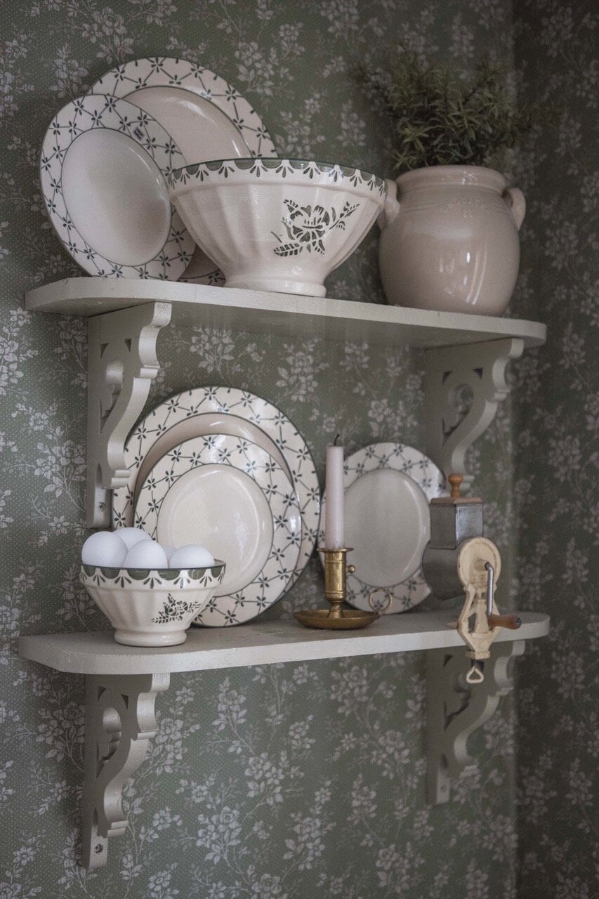 Small Plate Marion Clover Green