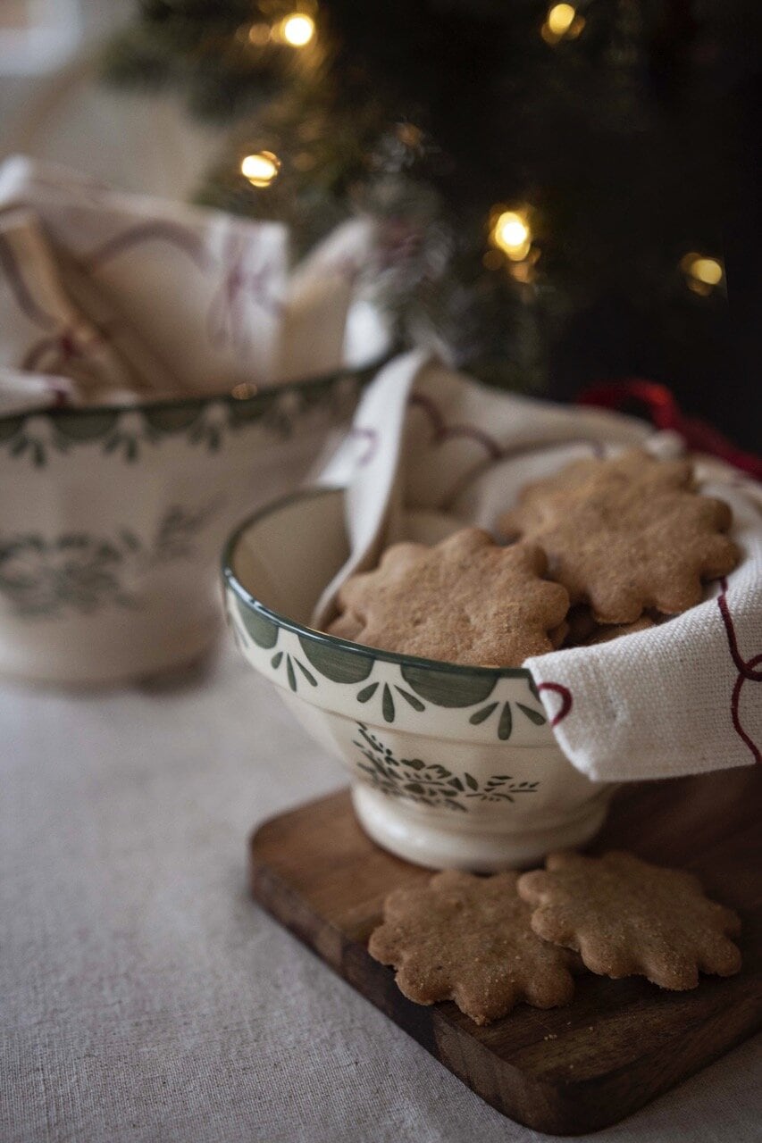 Bowl Marion Flower Green Medium