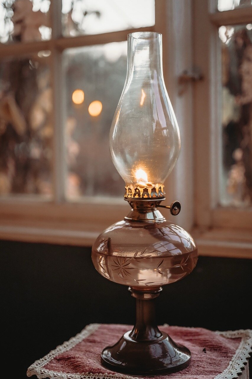 Kerosene Lamp Esmeralda - Terracotta/Brown