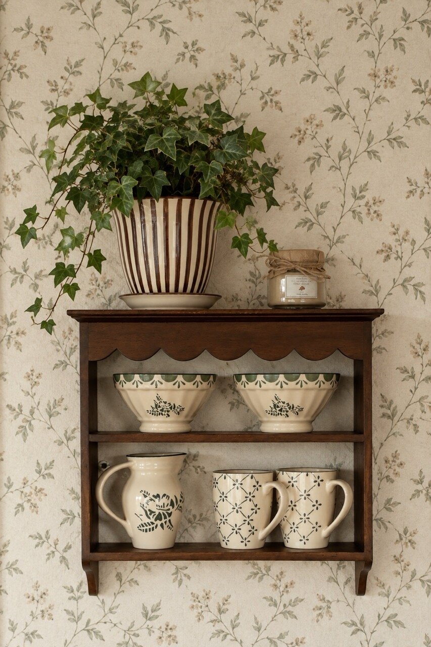 Wall Shelf Sigurd Wood Brown