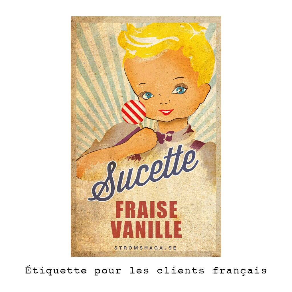 Lollipop Fraise/Vanille
