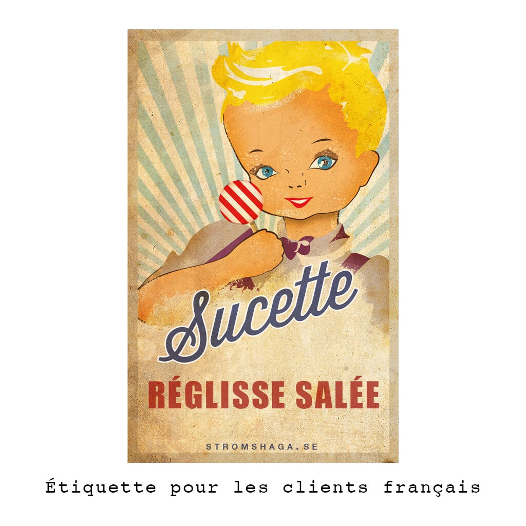 Lollipop Réglisse Salée