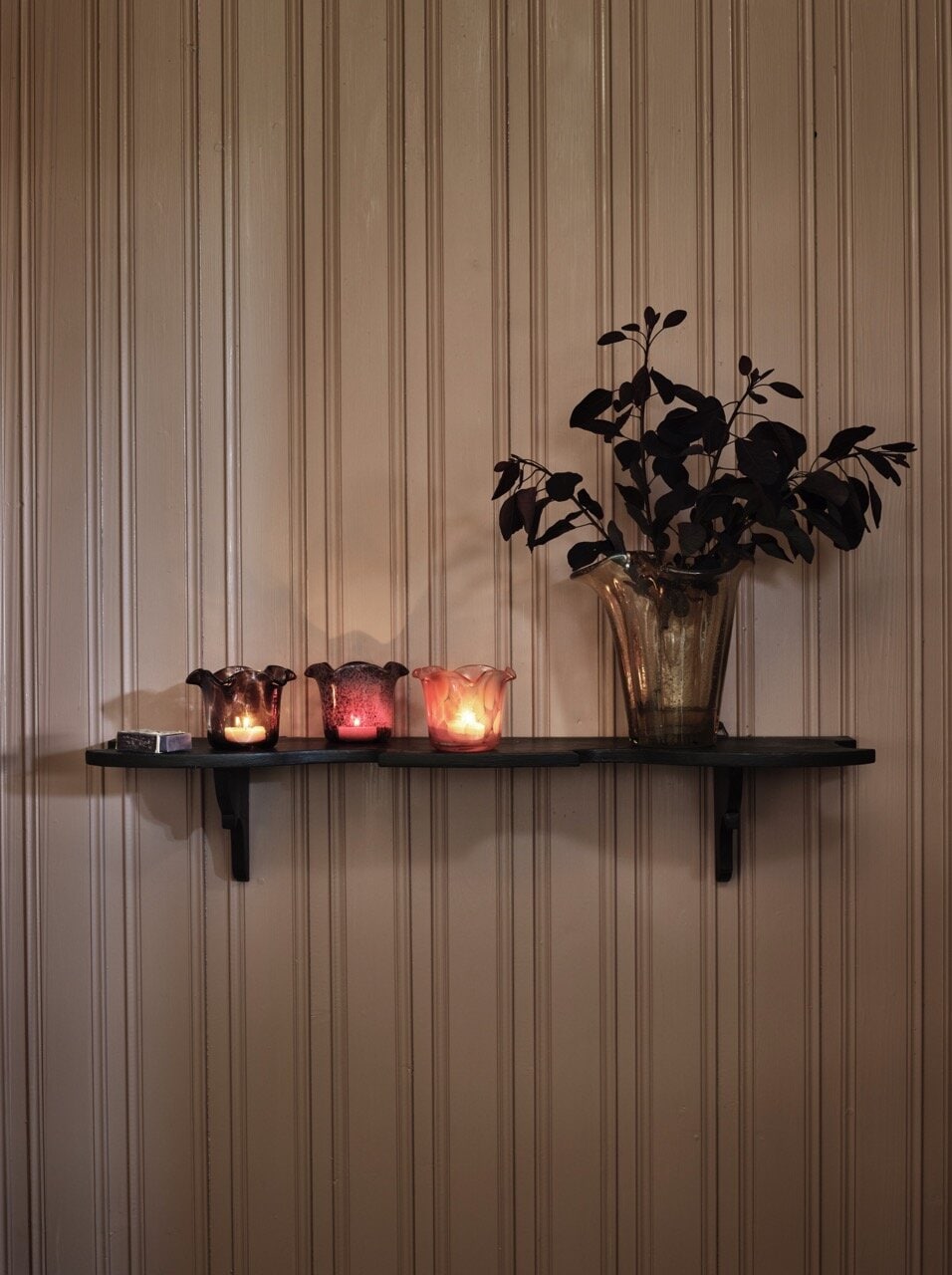 Tea Light Holder Milla Red Large