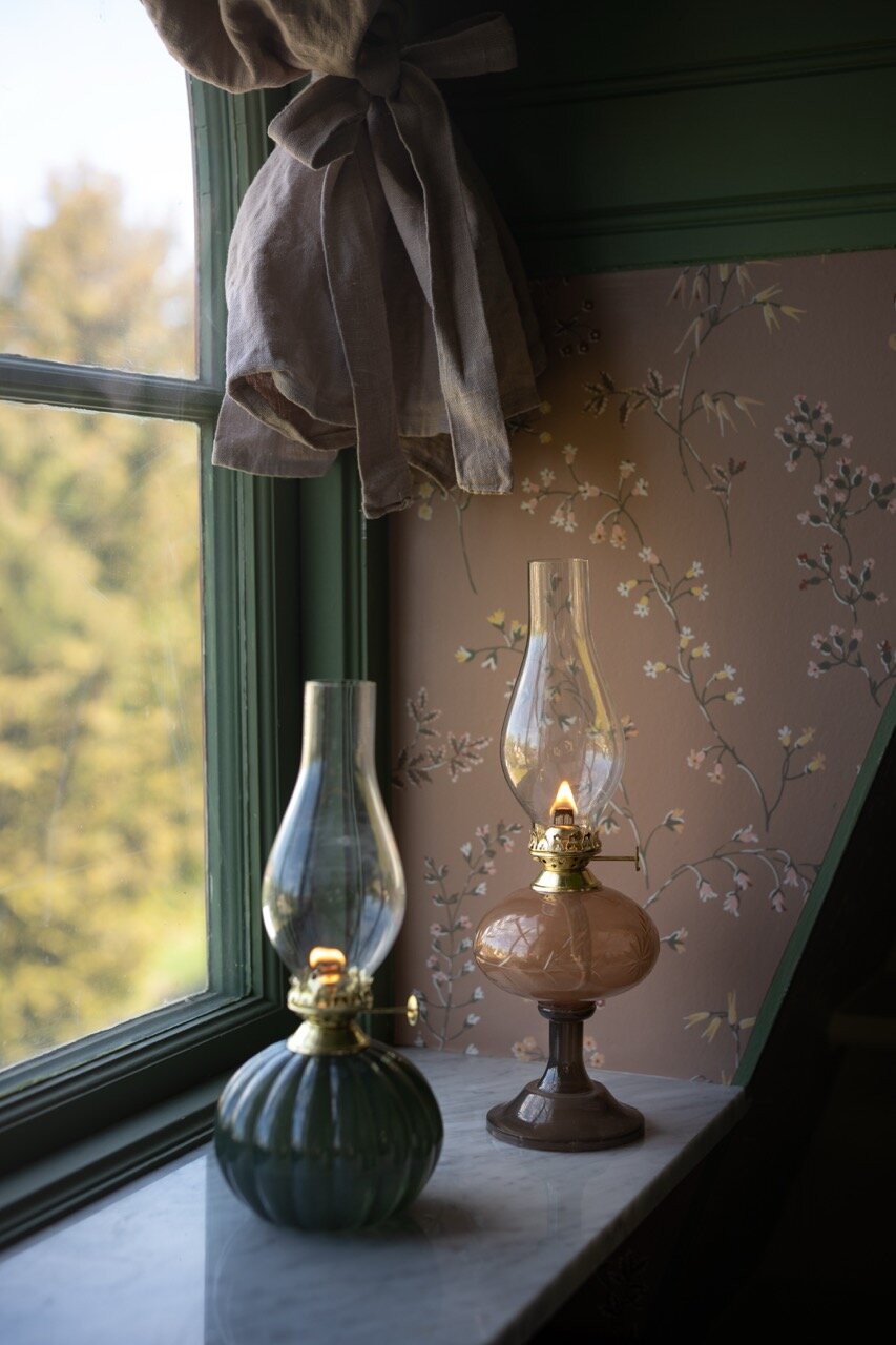 Kerosene Lamp Esmeralda - Brown