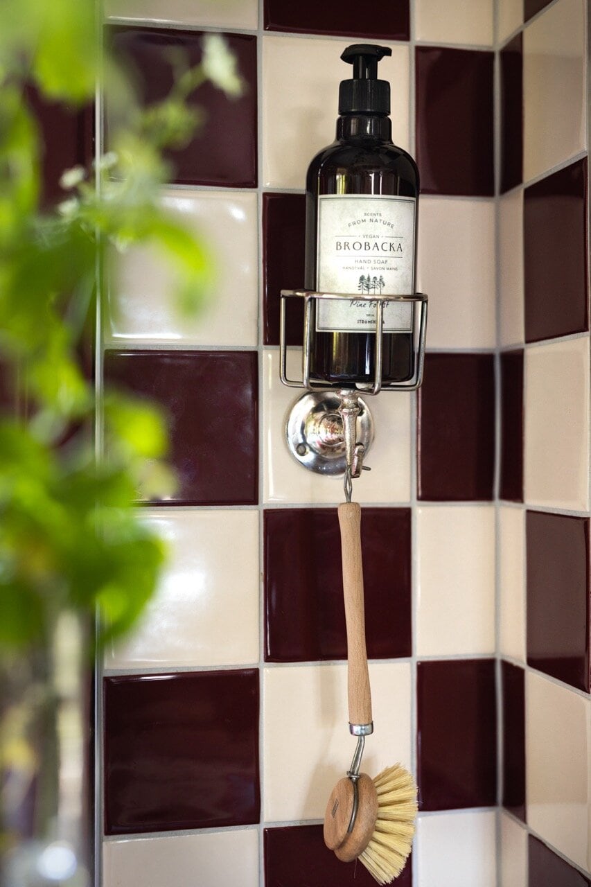 Wall Soap Dispenser Holder Nils - Stainless Steel