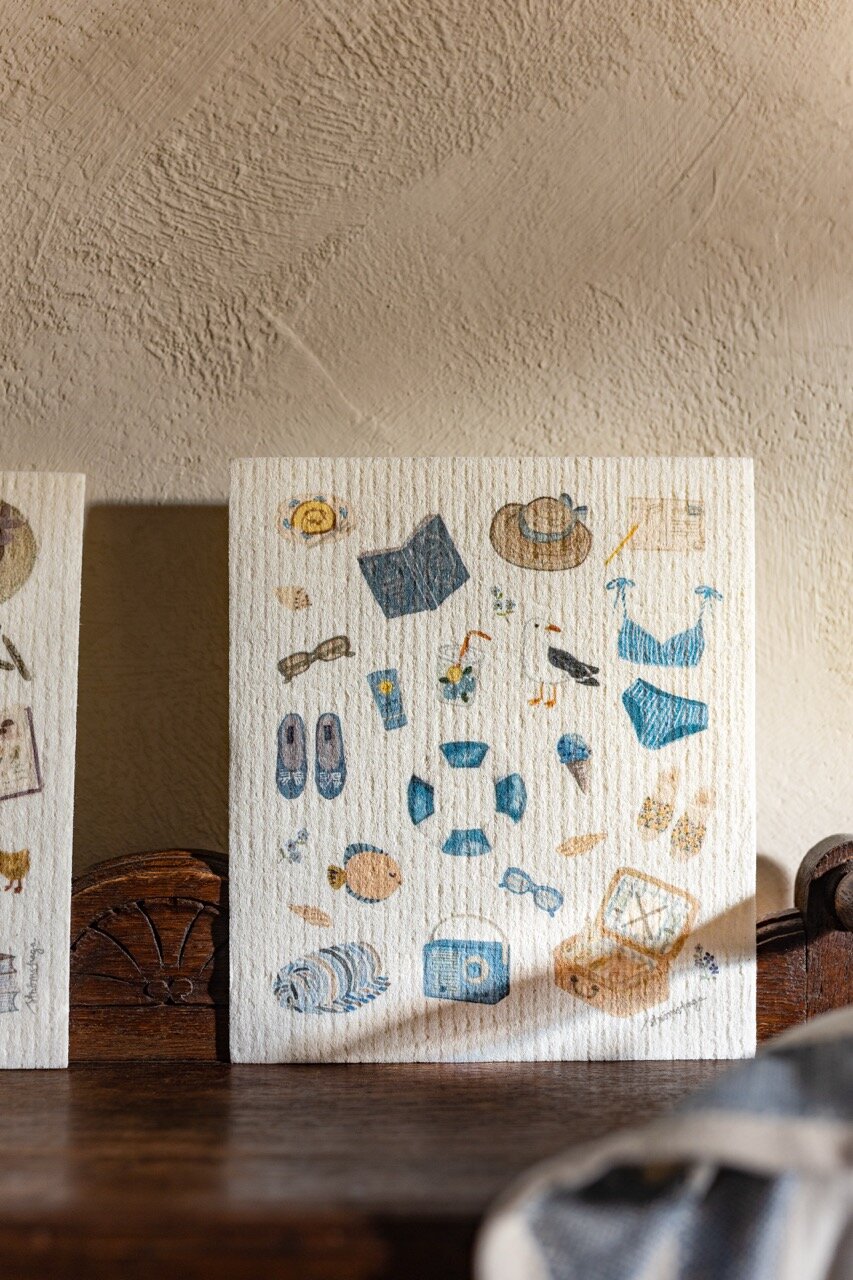 Dishcloth Alva Seaside Life