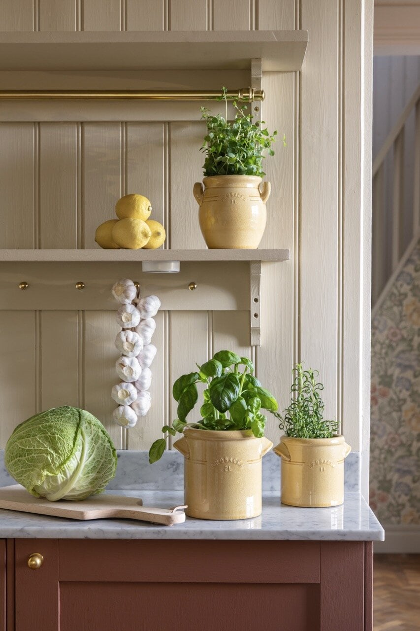 Pot Brobacka 1L Yellow High